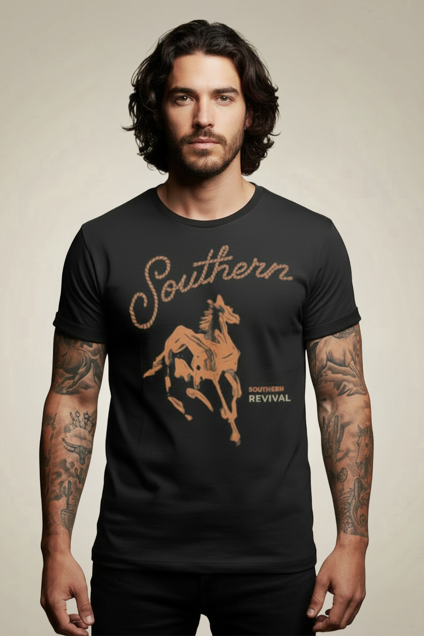 Roped Stallion